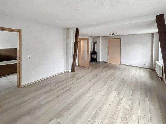 Wohnbereich mit Kamin