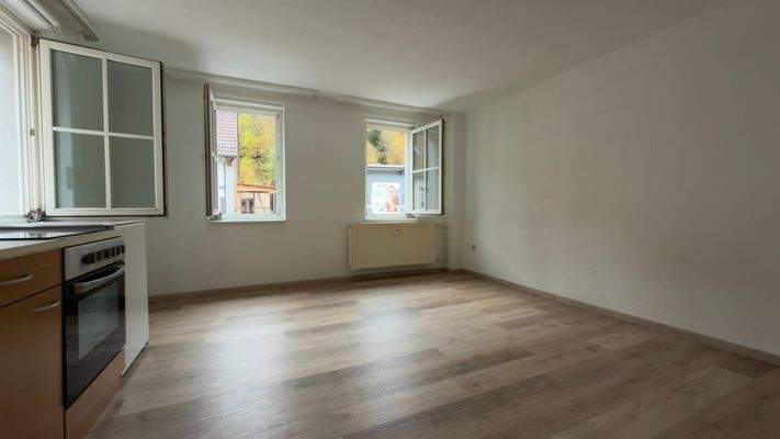 OG 1. Küche mit Wohnzimmer