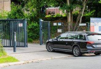 Einfahrt Garagenpark Chemnitz