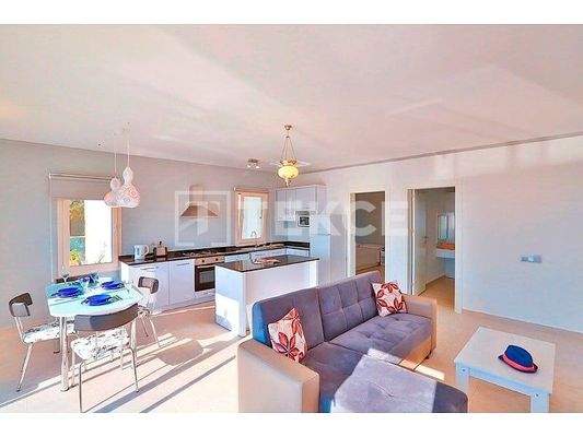 Furnished 2-Bedroom Villas for Investment in Antalya Kaş