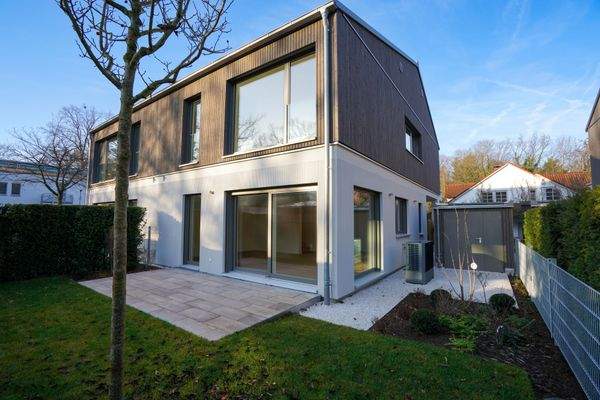 Gartenansicht des Hauses