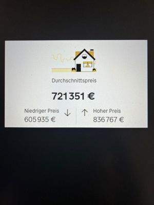 Preisvergleich/Schätzwert