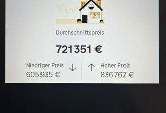 Preisvergleich/Schätzwert