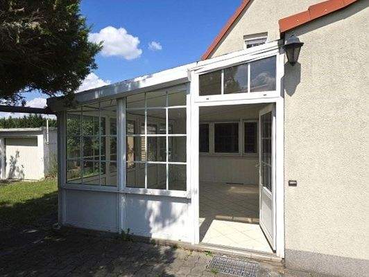 Ausgang Wintergarten