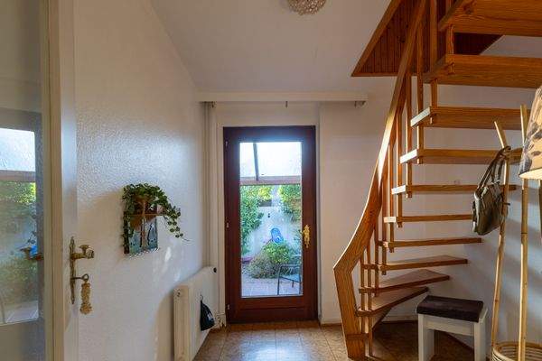 Zugang Terrasse und Dachgeschoss