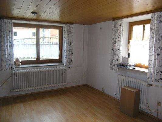 Arbeits- Wohnzimmer im Erdgeschoss