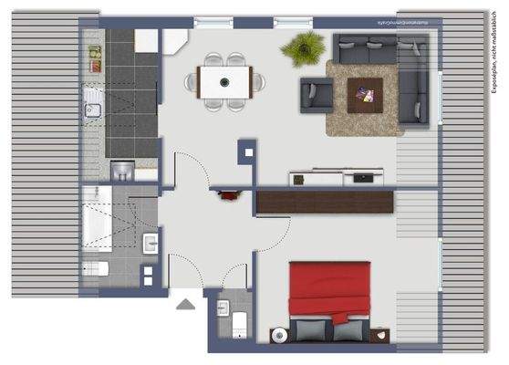 Grundriss Dachgeschoss