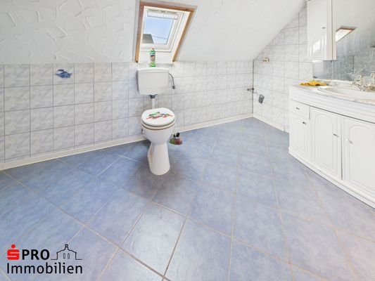 Badezimmer Dachgeschoss