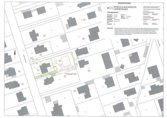 rückw. Bebauung - Lageplan