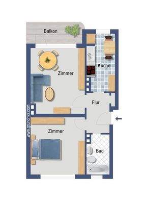 Illu Thomas-Mann-Str. 35 WE 7