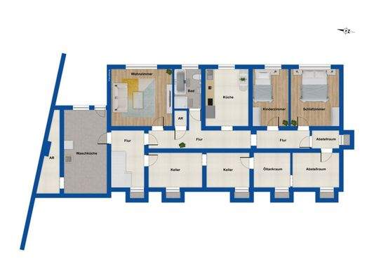 Grundriss Untergeschoss