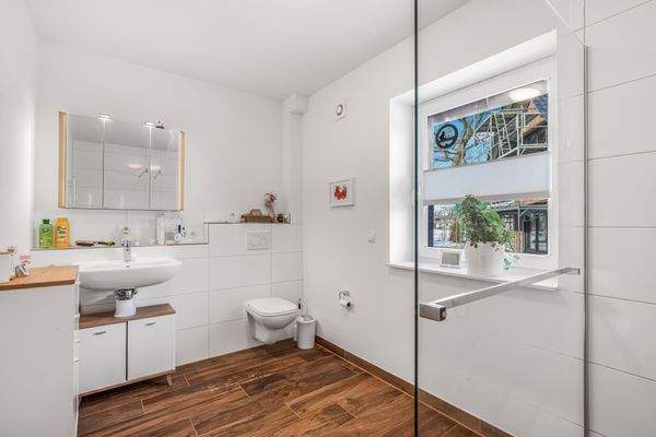 Duschbad mit Tageslicht