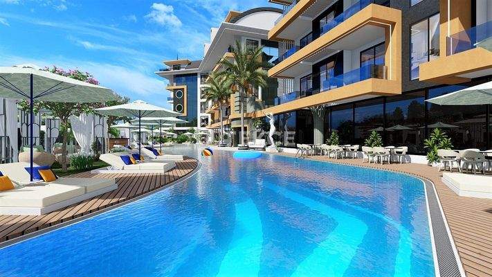 Chic Flats with Smart Home Systems in Oba Alanya