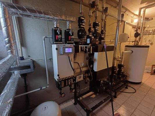 Fernwärme-Heizungsanlage