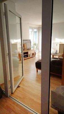 Blick ins Wohnzimmer