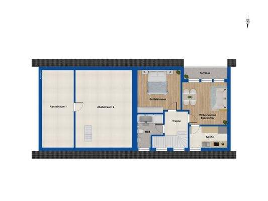 Grundriss Dachgeschoss