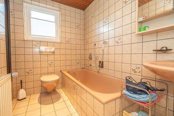 Wannenbad mit Retro-Charme