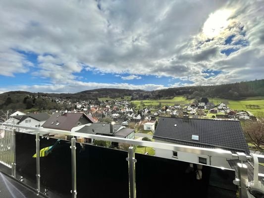 Ausblick vom Obergeschoss