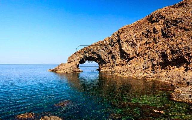 Authentische Dammusi mit Meerblick auf der Insel Pantelleria - Italien