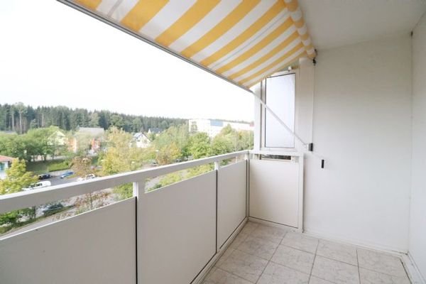 Balkon Richtung Süden