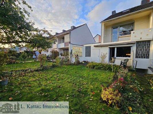 Gartenansicht - Terrasse