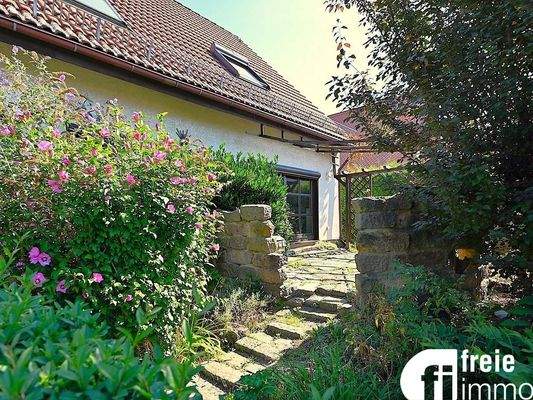 Gartenzugang Terrasse