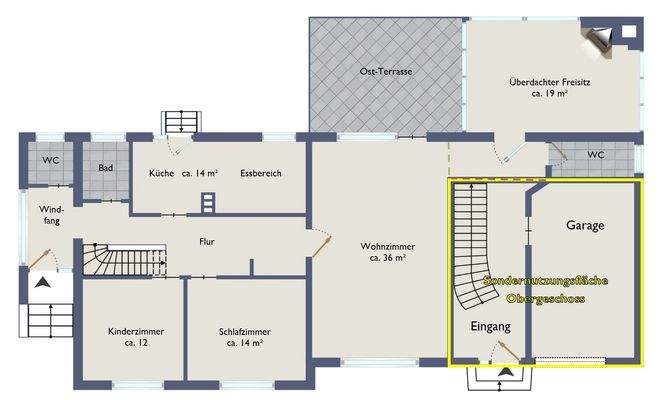 Grundriss Erdgeschoss