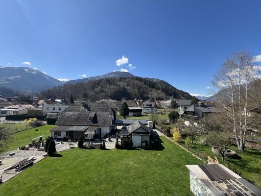 Ausblick vom Balkon