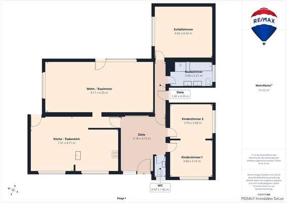 Grundriss Erdgeschoss