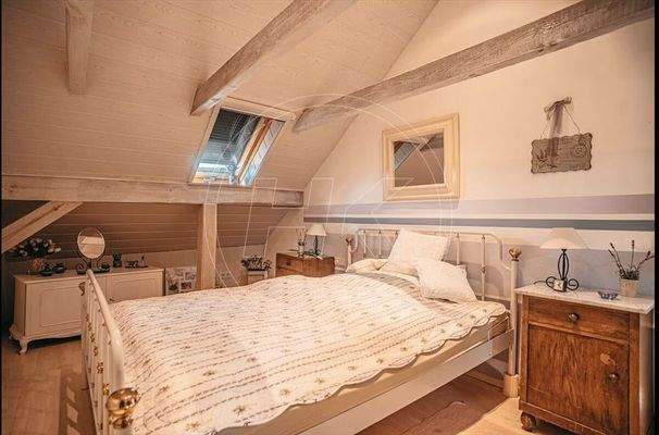 Märchenbett im Dachgeschoss