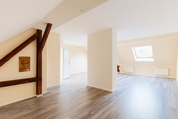Ausgebauter Teil im Dachgeschoss