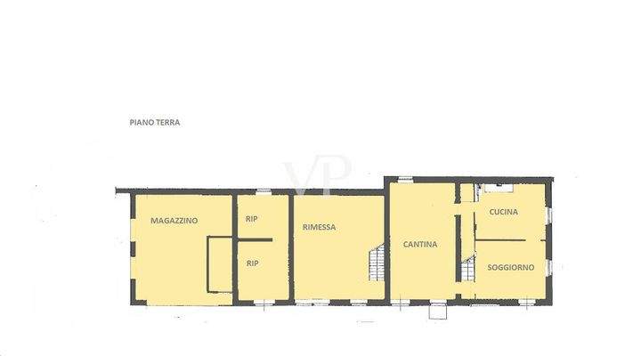 Piano terra casa colonica