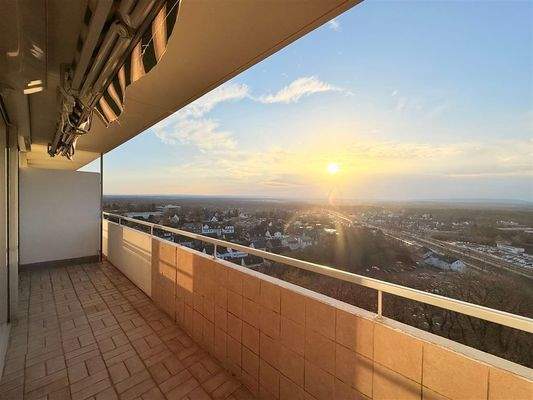 Balkon / mit Traumausblick