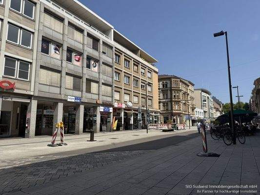 Fussgängerzone Kaiserstraße Karlsruhe