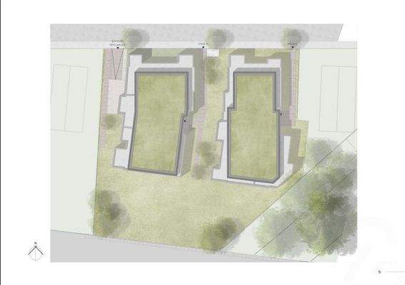 Situationsplan Haus A und B