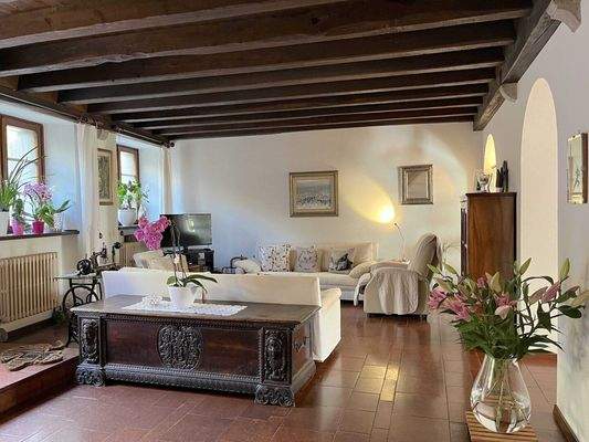 historisches Haus in Cividale del Friuli mit Garten und Panoramablick