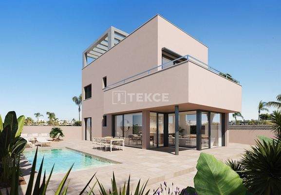 Bespoke Villa with Sea Views and Pool in Torre de la Horadada Alicante
