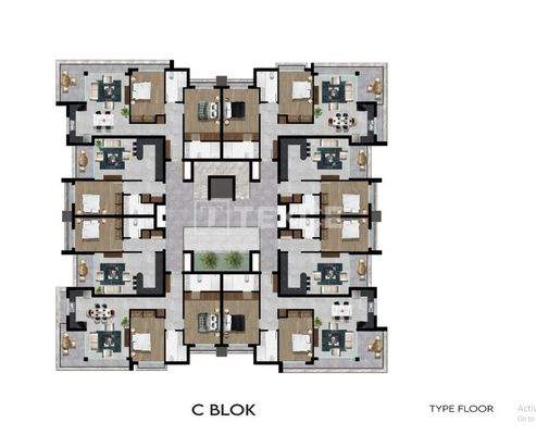 Investment Shops in a Luxury Complex in North Cyprus Girne