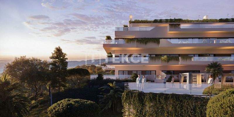 Flats with Sea View Close to the Golf Course in Mijas Málaga