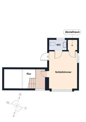 Grundriss ohne Maßstab - OG