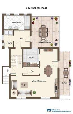 3221 Grundriss EG farbe