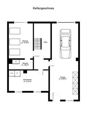 Grundriss Kellergeschoss