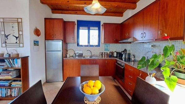 Ferienhaus mit 2 Schlafzimmern und atemberaubender Aussicht in Plaka