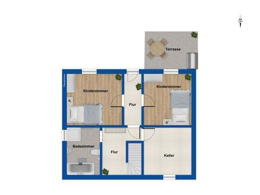 Grundriss Untergeschoss