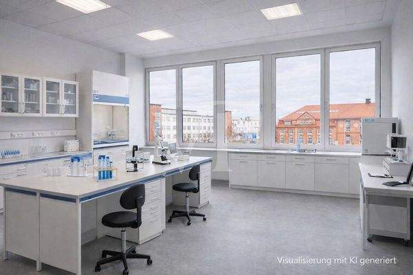 Musterfoto mit Laboreinrichtung