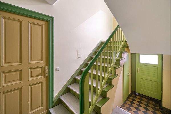 Gepflegtes Treppenhaus