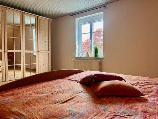 Großzügiger Schlafraum