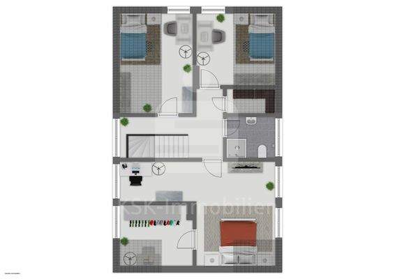 Grundriss Obergeschoss