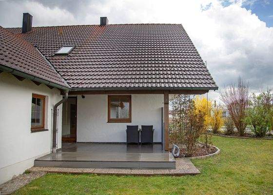 Terrasse Wohnung EG