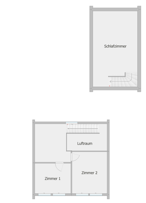 gezeichneter Grundriss OG